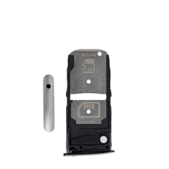 Sim Card Tray for Motorola Moto Z4 (1980) (SILVER)