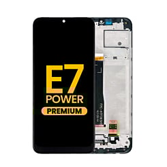 LCD Assembly with Frame for Motorola Moto E7 Power (XT2097-6) (BLACK) (Premium)