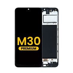 OLED Assembly with Frame for Galaxy M30 (M305) (Premium)