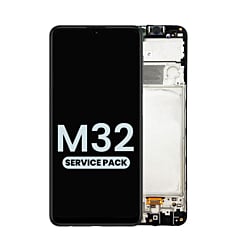LCD Assembly with Frame for Galaxy M32 (M325 / 2021) (Service Pack)
