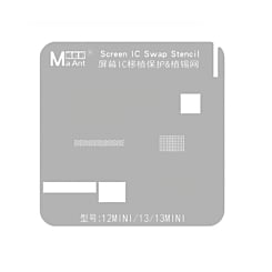 MaAnt IC Protection BGA Reballing Stencil for iPhone 12 Mini / 13 / 13 Mini (Not Returnable)