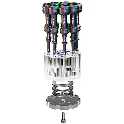 Mechanic R10 Double Bearing 360 Degree 9-hole Crystal Storage Storage (Not Returnable) (Only Ground Shipping)