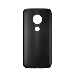 Back Cover for Motorola G7 Play (NO LOGO) (BLACK)