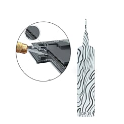 MiJing Forged Blade DP-19  Hand Polished Non-Magnetic (Not Returnable)