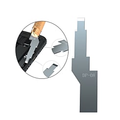 Mijing DP-8 Hand Polished Non-Magnetic Forged Blade (NO.11)