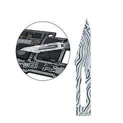 Mijing DP-18 Hand Polished Non-Magnetic Forged Blade (NO.11) (Not Returnable)