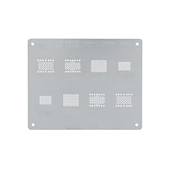 MiJing Universal BGA Reballing Stencil for iPhone 6 to 16PM (A8/A9/A10/A11/A12) / iPad 2/3/4/5/6 / Mini1/2/3/4/ iPad Pro (Not Returnable)