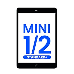 Standard+ iPad Mini 1 / Mini 2 Digitizer Assembly (BLACK) (Home Button and IC Chip Pre-Installed)