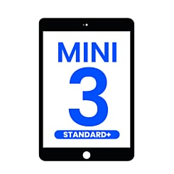 Standard+ iPad Mini 3 Digitizer Assembly w / IC Chip Connector (BLACK)