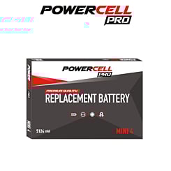 POWERCELL PRO Replacement Battery for iPad Mini 4 (5124 mAh) (Only Ground Shipping)