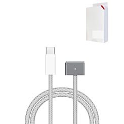 M-Safe 3 Cable (6ft) (GRAY) (OEM Pull A/B Grade) (Only Ground Shipping)