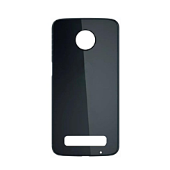 Back Cover for Motorola Z3 Play (NO LOGO) (BLACK)