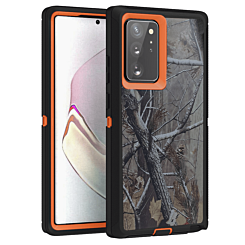 Heavy Duty Case for Galaxy Note 20 Ultra (CAMO ORANGE) (Only Ground Shipping)