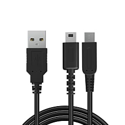 2in1 USB Charging Cable for Nintendo 3DS XL / 2DS / 3DS / DSi XL / Dsi / DS Lite