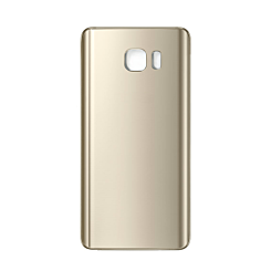 Purchase the Back Glass with Camera Lens and Adhesive for Galaxy Note 5 No Logo in Gold Platinum.