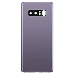 Purchase the Back Glass with Camera Lens for Galaxy Note 8 US and International Service Pack in Orchid Gray.