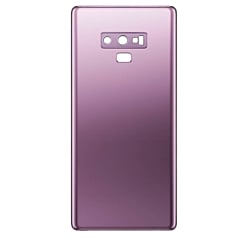 Shop the Back Glass with Camera Lens for Galaxy Note 9 US and International versions in Lavender Purple, Service Pack.