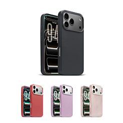 New Leather Case with Wireless Charger for iPhone 17 Pro Max (Only Ground Shipping)