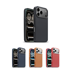 New Leather Case with Wireless Charger for iPhone 17 Pro (Only Ground Shipping)