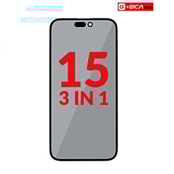 3in1 (Front Glass + Polarizer Film + OCA) for iPhone 15 (Premium)