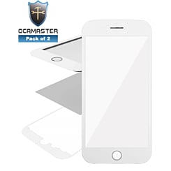 iPhone 8 Plus OCA Master (Front Glass + Frame + OCA Pre-Installed) (3 in 1) (WHITE) (Pack of 2)