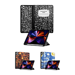 Old Style Notebook Design Case for iPad Pro 12.9 (3rd / 4th / 5th / 6th) (Only Ground Shipping)
