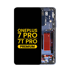 OLED Assembly with Frame for Oneplus 7 Pro / 7T Pro (GM1911) (BLUE) (Premium)