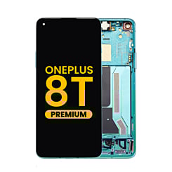 OLED Assembly with Frame for OnePlus 8T (AQUAMARINE GREEN) (Premium)
