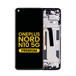 LCD Assembly with Frame for OnePlus Nord N10 5G (BLACK) (Premium)
