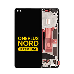 OLED Assembly with Frame for OnePlus Nord (BLACK) (Premium)