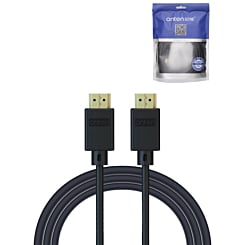 Onten Display Cable for HDMI to HDMI V1.4 (4K@30Hz) (BLACK) (15ft) (Only Ground Shipping)