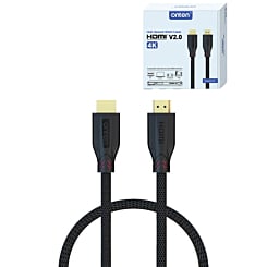Onten Display Cable for HDMI to HDMI V2.0 (4K@60Hz) (5ft) (Only Ground Shipping)