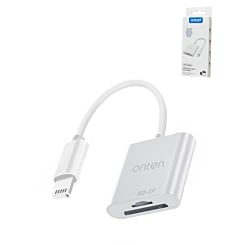 Onten USB 2.0 USB-L to SD / microSD / TF Card Reader (Only Ground Shipping)