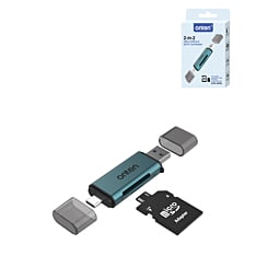 Onten 2in1 USB 2.0 Card Reader (SD / microSD) (Only Ground Shipping)