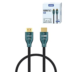 Onten Display Cable for HDMI to HDMI V2.1 (8K 60Hz / 4K 144Hz) (5ft) (Supports 8K Gaming) (Only Ground Shipping)