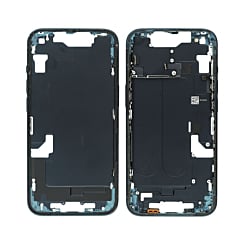Stock up on the black middle frame with parts for iPhone 14 international version OEM pull A grade.

