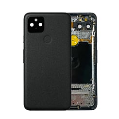 Housing Frame with Small Components Pre-Installed for Google Pixel 5 (JUST BLACK) (OEM Pull A Grade)