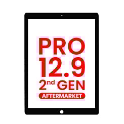 Digitizer Glass for iPad Pro 12.9 (2nd Gen / 2017) (BLACK) (Aftermarket)