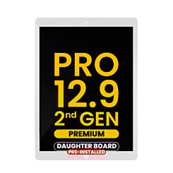LCD Assembly for iPad Pro 12.9 (2nd Gen / 2017) (WHITE) (Daughter Board Pre-Installed) (Premium)