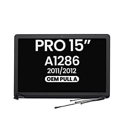 LCD Assembly (OEM Pull A Grade) for MacBook Pro Unibody 15" (A1286 / Early 2011 / Late 2011 / Mid 2012)