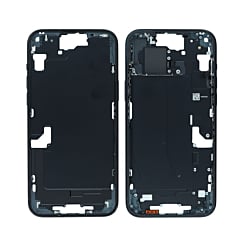 Order the middle frame with parts for iPhone 15 Plus, black, international version, OEM pull B grade.