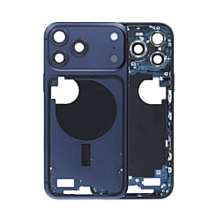 Middle Frame with Small Parts for iPhone 17 Pro Max (DEEP BLUE) (US Version) (OEM Pull B Grade)
