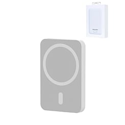 Wireless Charging MS Power Bank (WHITE) (5000 mAh / 5W) (Only Ground Shipping)