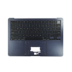 Top Case with US Keyboard & Touchpad (MIDNIGHT) for MacBook Air 13" (A2681 / Mid 2022) (OEM Pull C Grade)