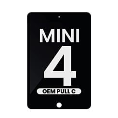 LCD Assembly for iPad Mini 4 (BLACK) (with Sleep / Wake Sensor Flex) (Pull C Grade)