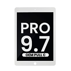 LCD Assembly for iPad Pro 9.7 (WHITE) (Pull C Grade)