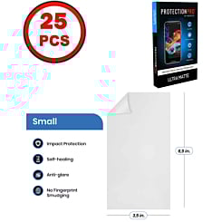 ProtectionPro - Blank Ultra Matte Film (Small) (Pack of 25)