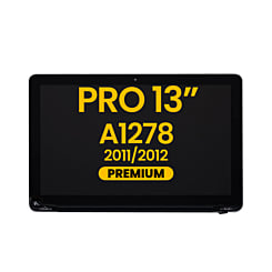LCD Assembly for MacBook Pro Unibody 13" (A1278 / Early 2011 / Late 2011 / Mid 2012) (ALL COLORS) (Premium)