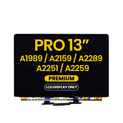 LCD Display Only (Premium) for MacBook Pro 13" / Pro 13" Retina (A1989 / A2159 / A2289 / A2251 / A2259) (All Years)