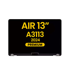 LCD Assembly (SILVER) (Premium) for MacBook Air 13" (A3113 / 2024)